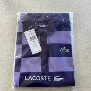 Purple short sleeve polo